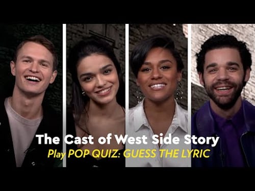 West Side Story Cast “Feels Pretty” Lip Syncing Iconic Songs | POPSUGAR