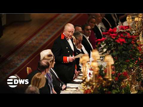 WATCH: KING CHARLES HONORS GERMAN PRESIDENT STEINMEIER IN HISTORIC WINDSOR BANQUET | DWS NEWS | AC14