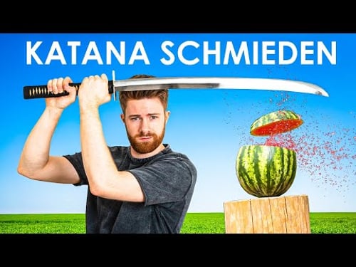 Echtes Katana schmieden!