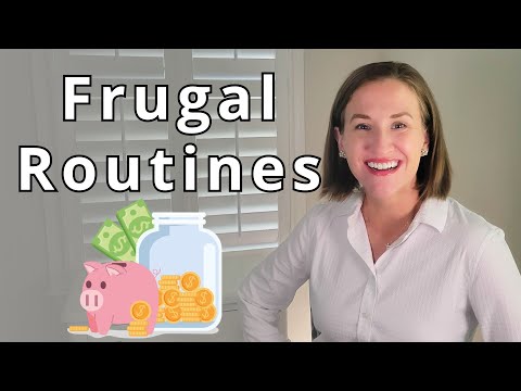 My 9 Current Favorite Frugal Routines - I Save a lot of Money with these!