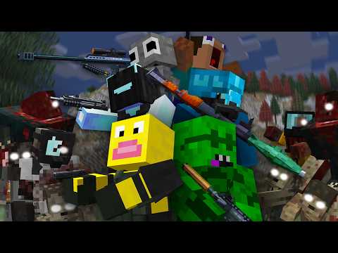 We Survived a Zombie Apocalypse in Minecraft