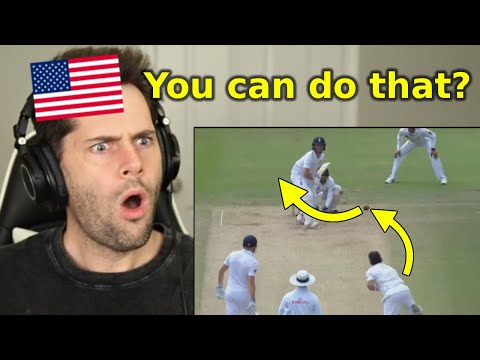 American Reacts to INSANE Cricket Spin Bowling Deliveries