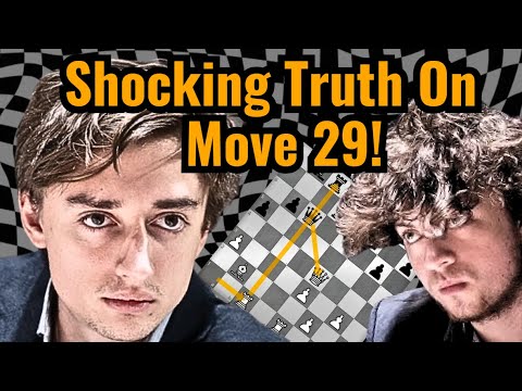 Hans Niemann CRUSHED In 29 Moves By Dubov's "Lie Detecting" X-Ray Tactic!
