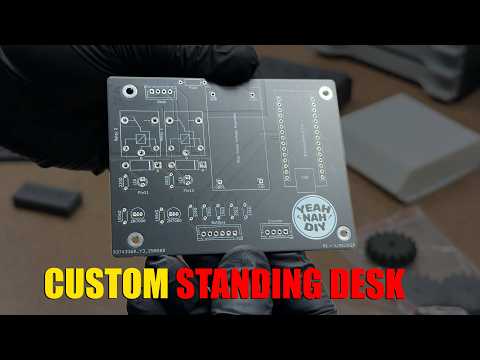 I Automated My Standing Desk with Arduino and 3D Printing