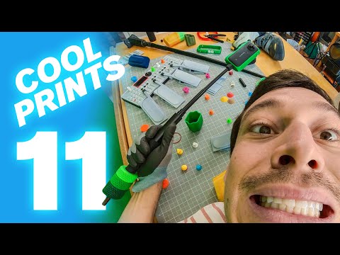 Cool Prints 11 // Musical Cyborg, OP-1 Drum Kit, 360 Camera Mounts, and More!