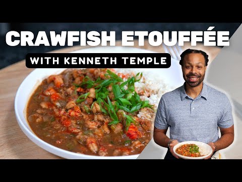 Kenneth Temple's Crawfish EtouffΓ©e | An Introduction to Cajun and Creole Cooking | Food Network