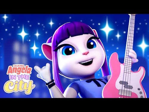 Rock Star Angela 🤘🎸 Talking Angela: In The City (Episode 9)