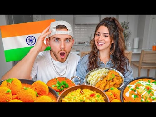 Trying INDIAN FOOD for the FIRST TIME!