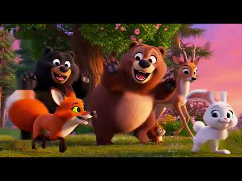 Dancing Bears Hop Hop | Fun Children's Songs
