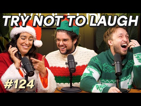 Try Not To Laugh: The Podcast w/ SANTA?! | Smosh Mouth 124
