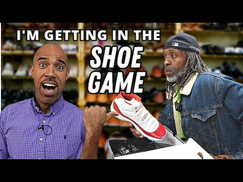how to get into the shoe resale business