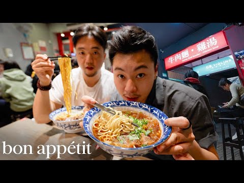 The Best Beef Noodle Spot in Taiwan Will Make Your Mouth Water | Street Eats | Bon Appétit