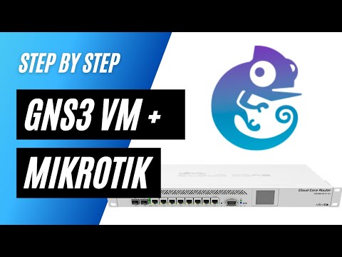 Install GNS3 VM + Mikrotik on VMWare - Mikrotik Tutorial