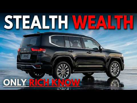 7 Cars Rich People Buy to Stay Invisible