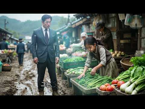 부유한 남자가 장사하는 소녀에게서 전 아내와 똑같은 점을 발견하고 충격을 받았다…