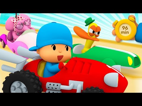 Pocoyo Car Racing 🚗 | Fun Cartoon Racing for Kids