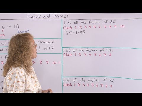 How to find all the factors of a given number - 4th grade math