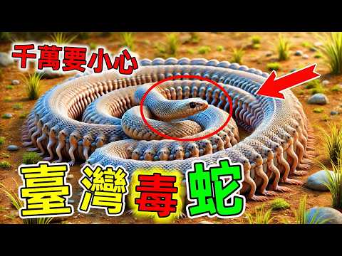 台灣最強8種毒蛇|碰到它們趕緊跑,被咬一口見太奶,平時很常見#台灣毒蛇 #台灣最強毒蛇 #毒蛇 #蛇 #世界之最 #老王看世界