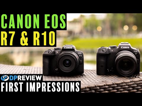 Canon EOS R10 and R7 First Impressions Review (From Orlando!)