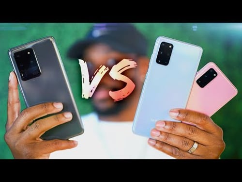 Galaxy S20 vs S20 ULTRA Hands On! - What's the Difference?