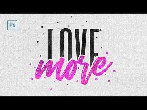 Photoshop | How to Create Realistic Lettering Text | Typography Tutorial