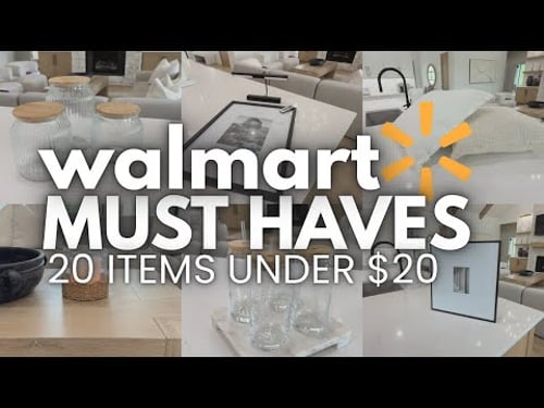 WALMART 20 ITEMS UNDER $20! | NEW WALMART MUST HAVES UNDER $20 | BUDGET FRIENDLY WALMART DECOR 2025