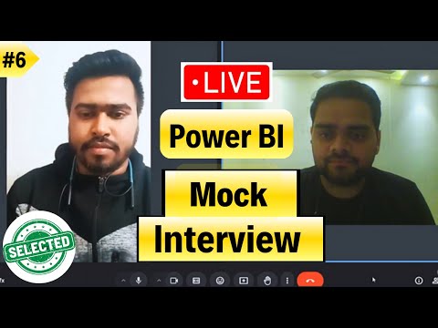 LIVE Data Analyst Interview | Fresher | Answered 90% ✔ | EP 6