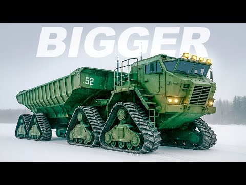 THE BIGGEST MILITARY OFF-ROAD SNOW TRUCKS YOU DIDN’T EVEN KNOW EXISTED!
