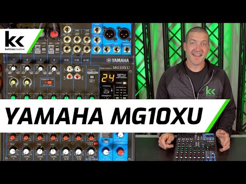 Yamaha MG10XU USB Audio Mixing Console | Setup & Review