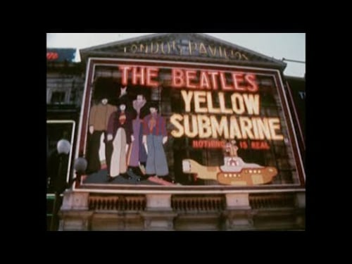 The Beatles Yellow Submarine Premiere July 1968