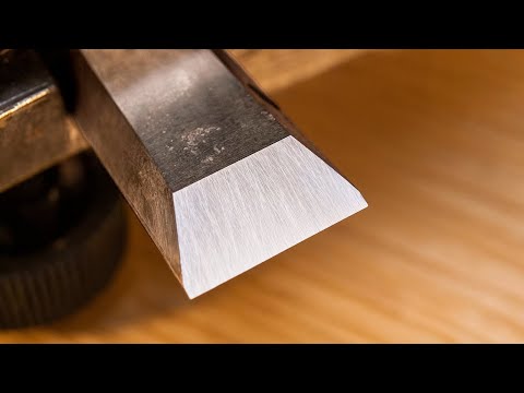 The Easy Way To Sharpen A Chisel To A Carpenter's Razor Sharpness