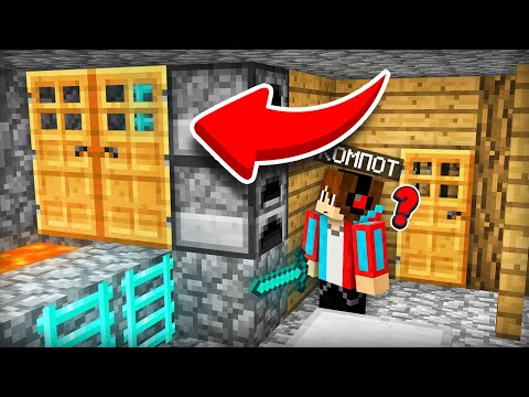 I NEVER NOTICED THIS SECRET DOOR IN MY HOUSE IN MINECRAFT | Compot Minecraft