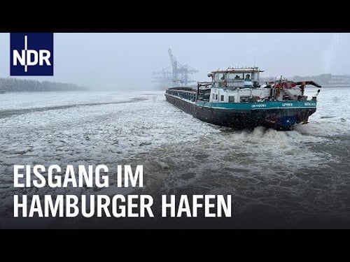 Eiszeit auf der Elbe: Von Schleppern, Eisbrechern und Barkassen | Die Nordreportage | NDR Doku