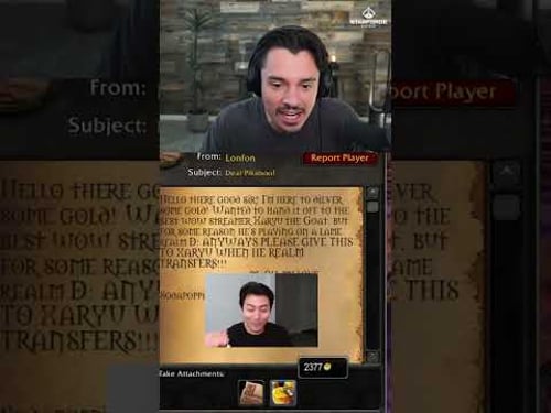 He Stole 2400 Gold From Xaryu