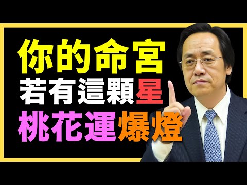 命裡有此星,桃花旺!人缘更旺!#倪海廈 #國學智慧 #國學文化 #中華智慧