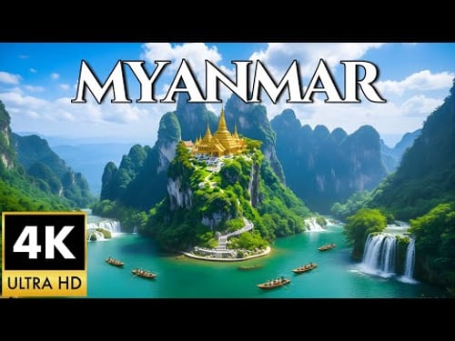 4K WONDER OF MYANMAR | Secrets of the Golden Temples and Floating Worlds