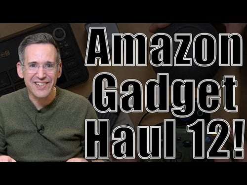 Amazon Gadget Tech Haul 12 ! Nine reviews in 24 minutes!