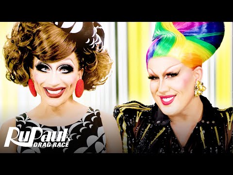 The Pit Stop S18 E06 đBianca Del Rio & Tina Burner Say âGood Morningâ I RuPaulâs Drag Race