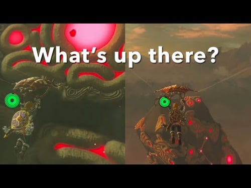 What’s On Top The Hyrule Castle Pillars? - Breath of the Wild