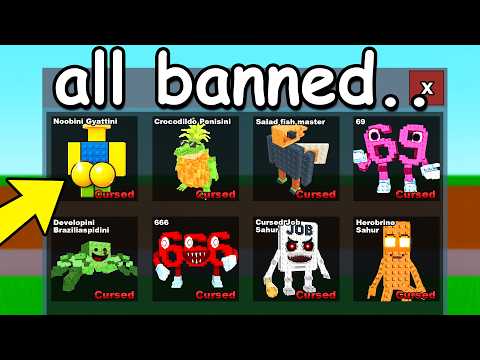 I Got EVERY Cursed Brainrot!