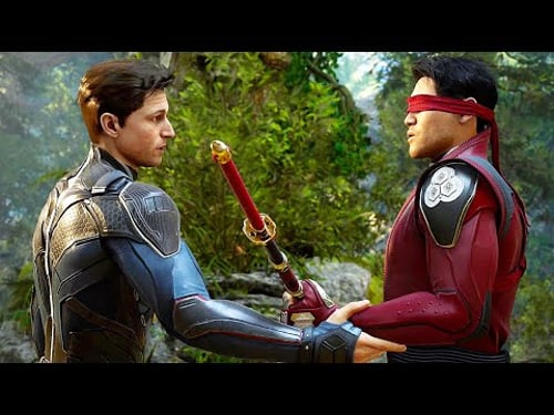 How Johnny Cage & Kenshi Became Best Friends Scene - Mortal Kombat 1