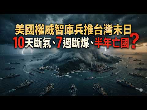 《美國權威智庫兵推台灣末日報告逐條拆解,10天斷氣、7週斷煤、半年亡國?》#CSIS #台灣 #兵推 #封鎖 #熄燈 #能源安全 #天然氣 #國防 #地緣政治 #台海危機 #美中衝突 #網路戰