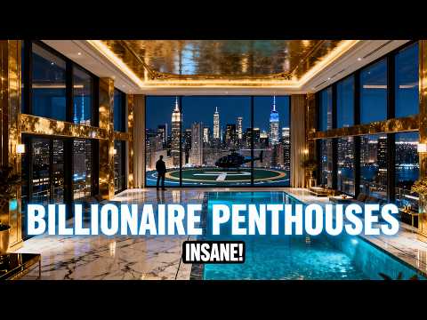 Billionaires’ Penthouses Are Getting Ridiculous… (Inside the Sky Mansions)