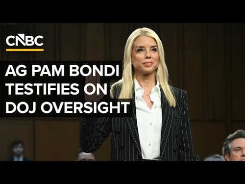 LIVE: Attorney General Pam Bondi testifies before House panel on Dept. of Justice oversight —2/11/26