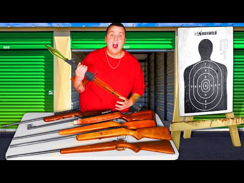 He HOARDED GUNS! I Bought His Storage Unit FULL OF GUNS!