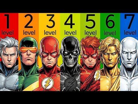 The 7 Levels Of Speedsters In Comics