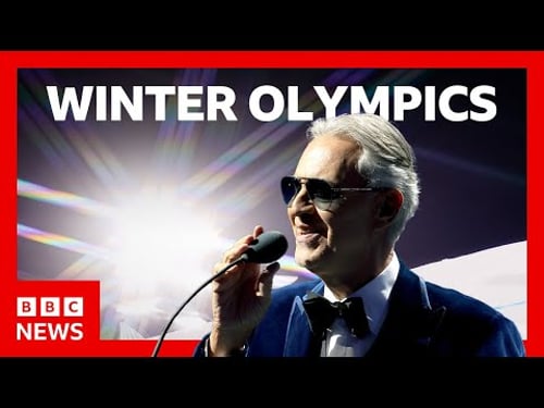 Andrea Bocelli on being asked to perform at the Winter Olympics | BBC News