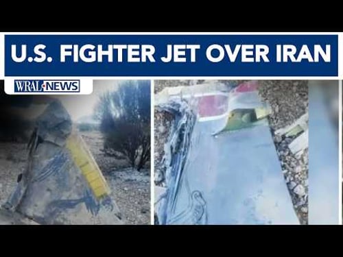 US says fighter jet down in Iran after reports of pilot ejectec