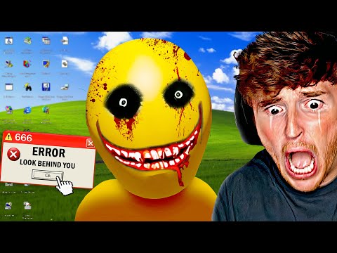 this horror game took over my computer..