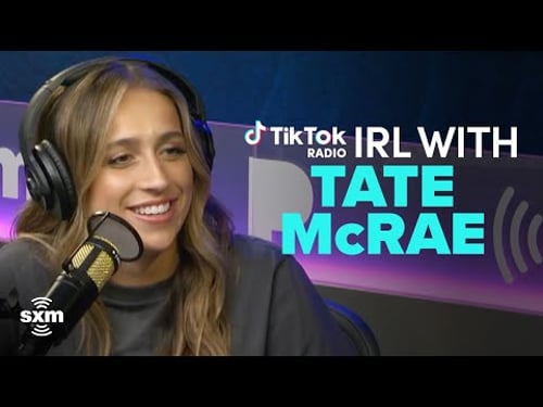 Tate McRae on "Greedy," Being in Olivia Rodrigo's "Bad Idea Right?" Music Video | TikTok Radio IRL